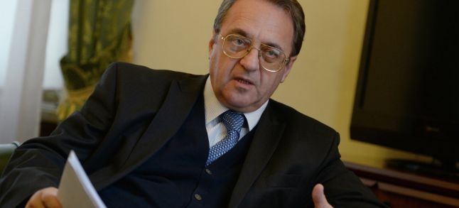 Vladimir Putin’s special representative for the near east and Africa, the Russian Deputy Minister for Foreign Affairs, Mikhail Bogdanov./PH. DR