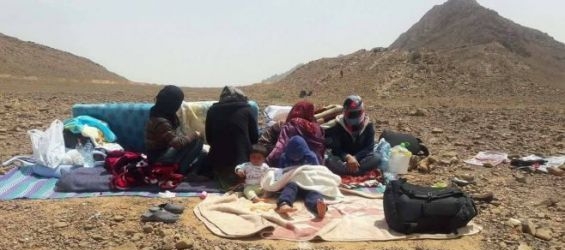 Three Syrian refugees were intercepted by the police in Nador and sent back using force to the buffer zone in Figuig./Ph. DR