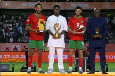 CHAN 2024 : Mohamed Rabie Hrimat meilleur joueur, Oussama Lemlioui meilleur buteur