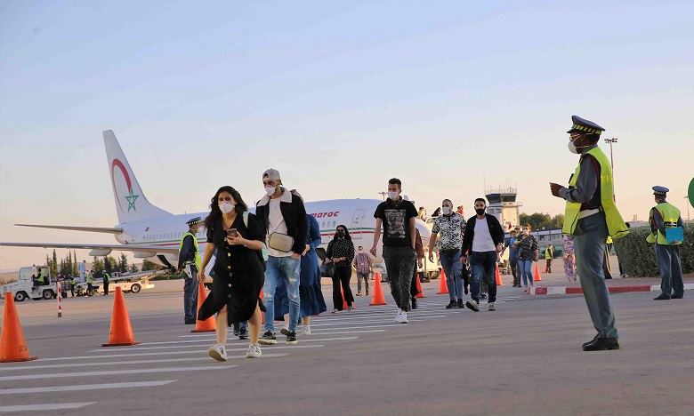 Des Marocains bloqués à l'étranger, rapatriés ces derniers jours. / DR