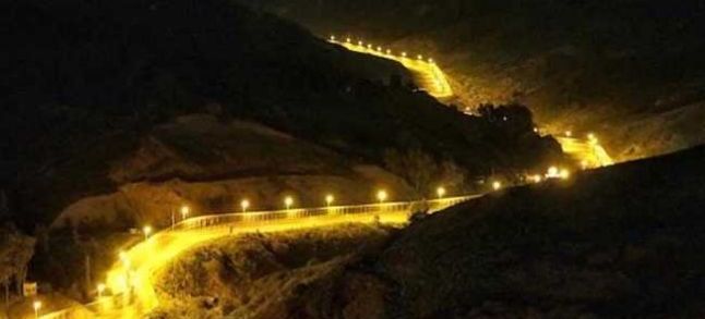 The photograph of Morocco-Spain border featured in the annual report of the Indian Home Ministry./Ph. Screenshot. The Hindu 