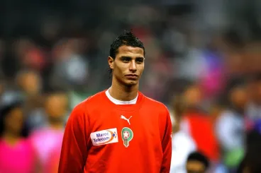 Which players’ wild haircuts obsessed Moroccan fans most ?
