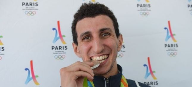 Soufiane Oumiha, a French boxer of Moroccan descent. / Ph. DR