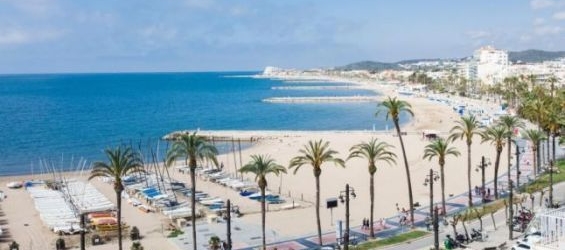 Sitges, a coastal town in Spain's Catalonia region, southwest of Barcelona. / DR