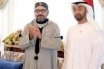 Le roi Mohammed VI rend visite au prince héritier d'Abu Dhabi en voyage au Maroc