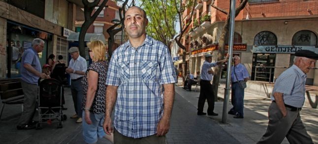 Farid Hilali, photographed in Badalona in 2012 Photograph: Susanna Sáez, the Guardian