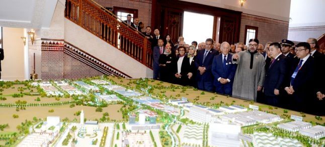 During the ceremony presided last year by King Mohammed VI and anttended by Haite's CEO Li Biao./Ph. DR