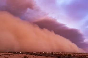 Maroc : Jusqu'à 46°C, rafales de vent et tempête de sable (DGM)