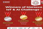 L'ENSAM remporte le premier prix du Morocco IoT & AI Challenge