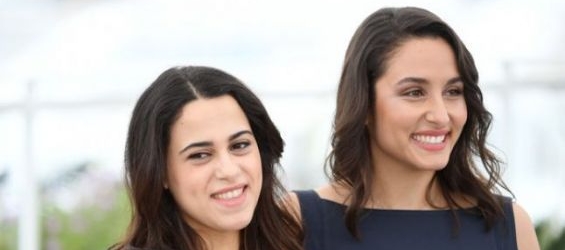 Maha Alami and Sarah Perles, two Moroccan actresses who starred in the movie Sofia./Ph. Venturelli - WireImage