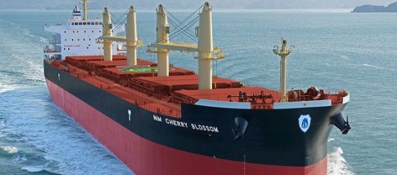Cherry Blossom, phosphate cargo detained in South Africa./Ph. DR