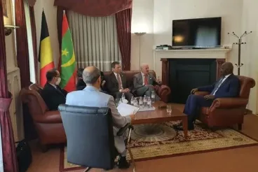 Sáhara: El ministro de Asuntos Exteriores de Mauritania se reúne en Bruselas con De Mistura