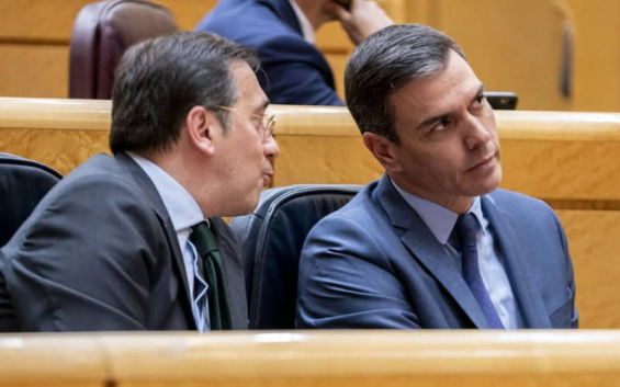 José Manuel Albares and Pedro Sanchez / DR