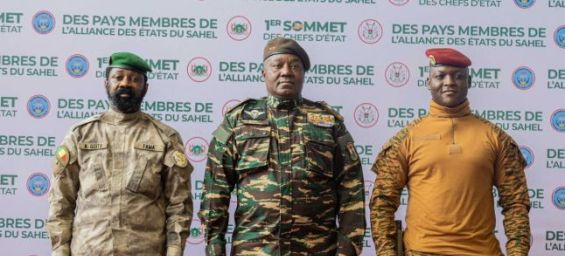 Leaders of Burkina Faso, Niger, and Mali
