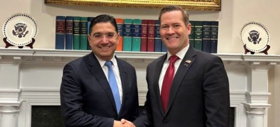 Moroccan Foreign Minister Nasser Bourita meets Trump’s Security Advisor