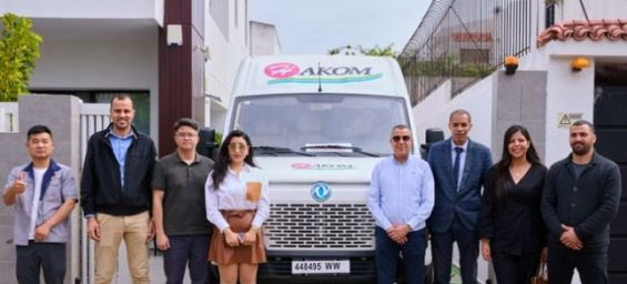 DONGFENG MAROC delivers Morocco’s first fully electric minibus