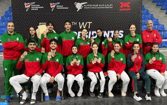 Moroccan taekwondo team shines with historic medal haul at President's Cup in Ethiopia