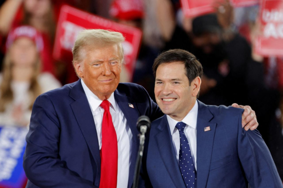 Donald Trump with Marco Rubio / Archive - DR