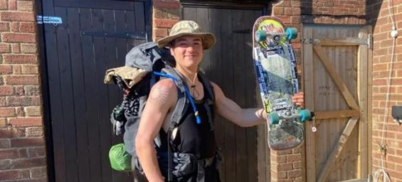British Skater's 2,414 km journey from Brighton to Tangier for mental health awareness