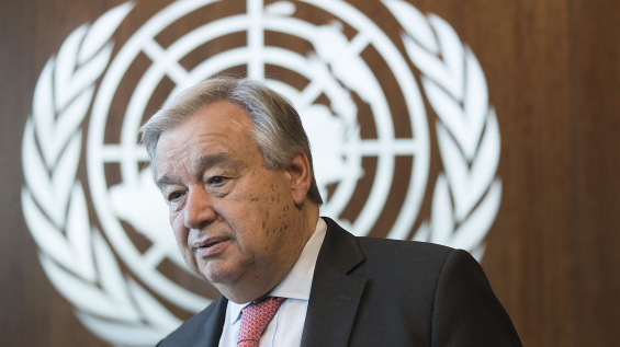 Antonio Guterres, Secretary-General of the UN / DR