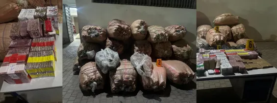 Massive drug bust in Settat : Over a ton of cannabis seized, suspects detained