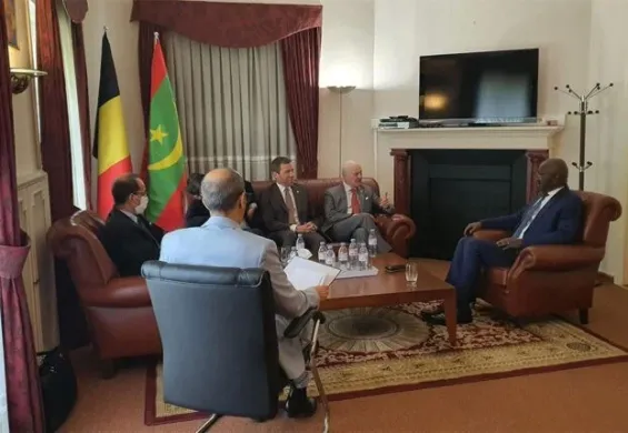 Sahara : Mauritania's Foreign Minister meets with De Mistura in Brussels