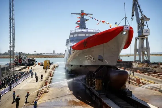 Spain launches the patrol vessel ordered by the Royal Moroccan Navy