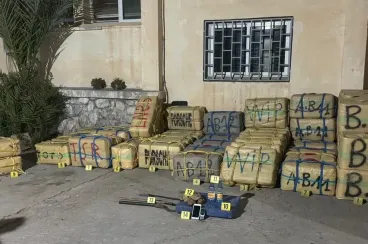 Oued Zem: Frustrada tentativa de tráfico de 3,85 toneladas de resina de cannabis