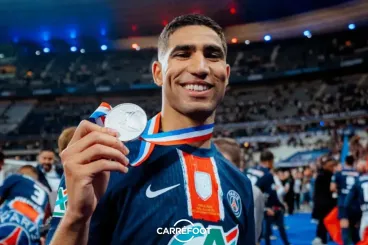 كأس فرنسا: أشرف حكيمي يحقق اللقب مع باريس سان جيرمان