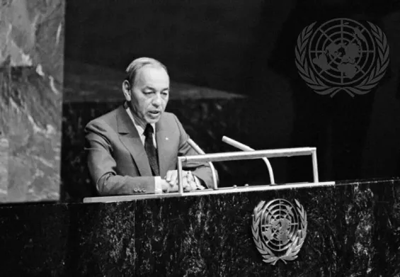 Historia: Hassan II abogó por la admisión de China en la ONU