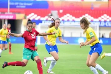 Morocco U17 women's team falls to Brazil in World Cup opener