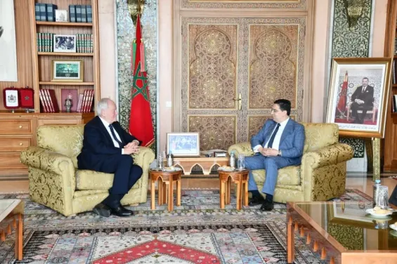 Moroccan Foreign Minister meets with head of France-Morocco friendship group