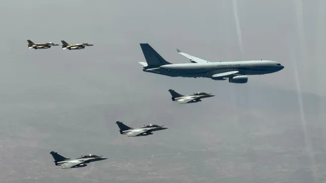 Defensa: 8 F-16 de las FAR y 5 Rafale de Francia en el ejercicio conjunto «Marathon 25»