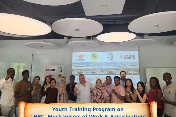 Geneva : Sahrawi NGOs introduce Swiss students to human rights mechanisms