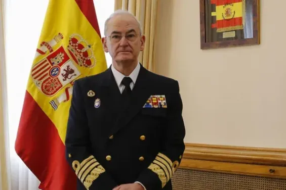 Admiral Teodoro López Calderón, Chief of the Spanish Armed Forces General Staff / DR