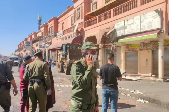 Marrakech police detain migrant after assault on local official during public space clearance