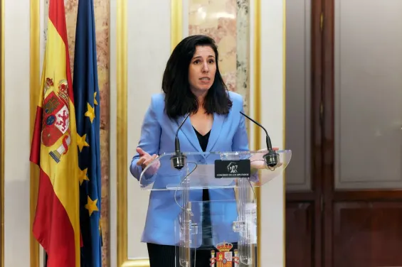 Rocío de Meer, spokesperson for the Vox party