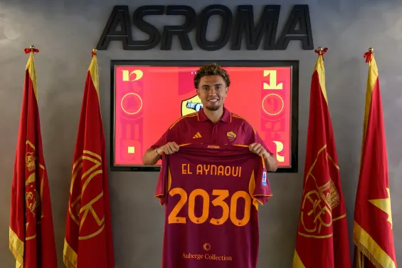 Moroccan midfielder Neil El Aynaoui officially joins AS Roma
