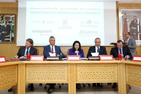 Morocco partners with Onepoint to create AI center of excellence in Casablanca Settat region