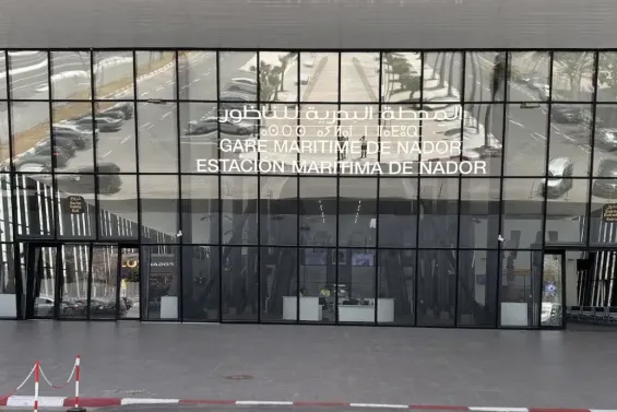Nador Maritime Station - M.Chellay / Le360 / DR