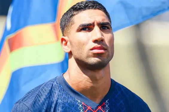 Moroccan international Achraf Hakimi