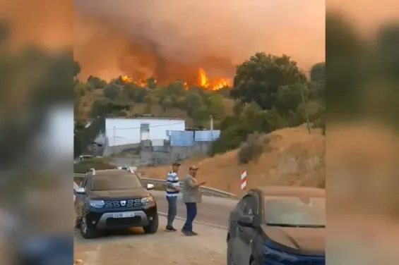 Two firefighters Injured battling forest fires in Chefchaouen