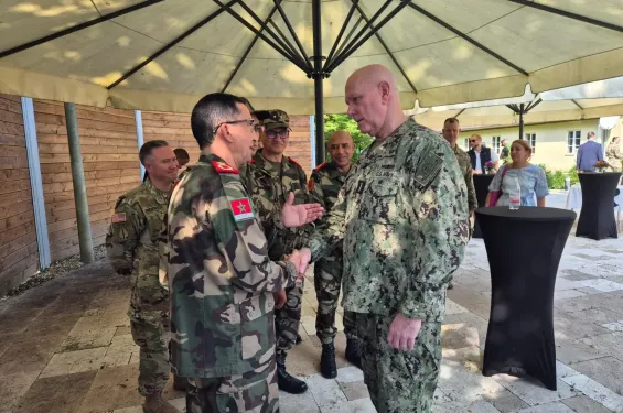 Moroccan Royal Armed Forces present at AFRICOM leadership handover