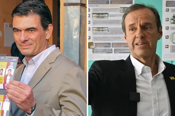 Rodrigo Paz Pereira and Jorge Tuto Quiroga