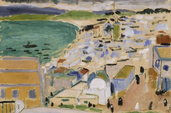 View of the Bay - Henri Matisse in Tangier (1912)