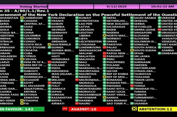 Morocco supports UN declaration for two-state solution amid US and Israel opposition