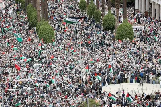 Moroccan front plans major march in Rabat to support Palestine on October 5