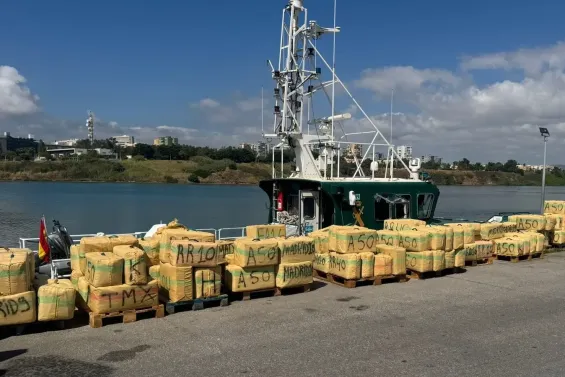 Spain seizes nearly seven tons of Moroccan hashish in Strait of Gibraltar operations