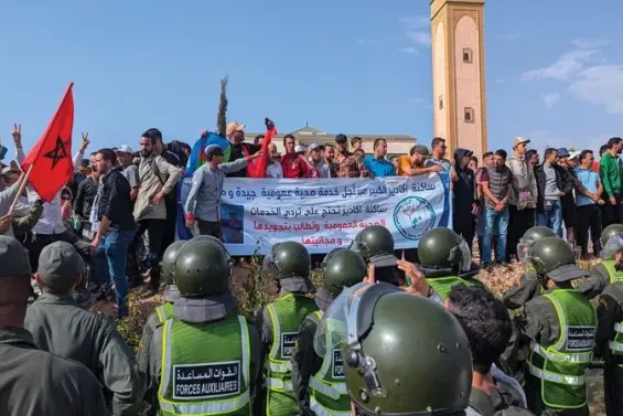 Protests over Morocco’s healthcare system spread to new cities and bring down officials