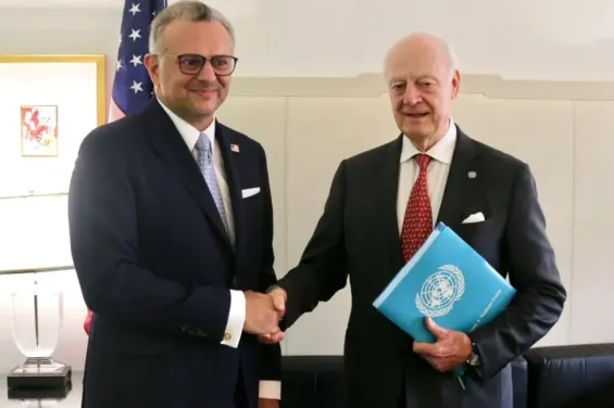 U.S. support for Moroccan sovereignty restated during talks with de Mistura 